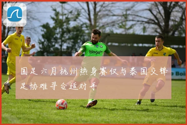 国足六月杭州热身赛仅与泰国交锋足协难寻合适对手